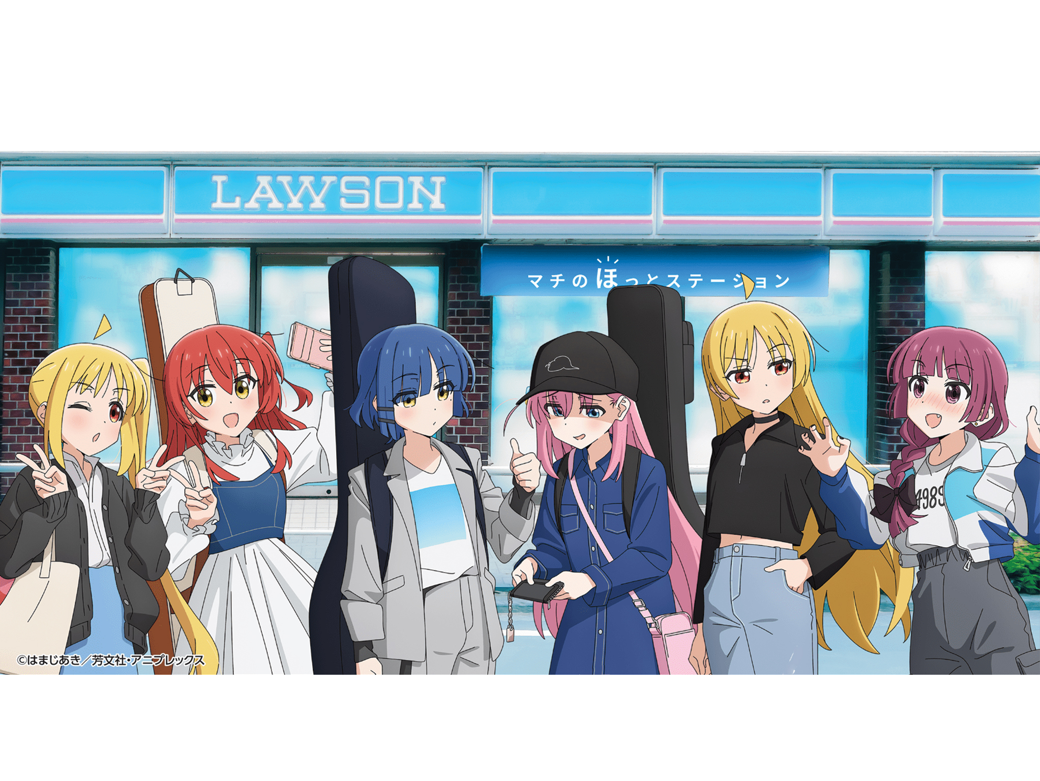 bocchi the rock lawson collaboration