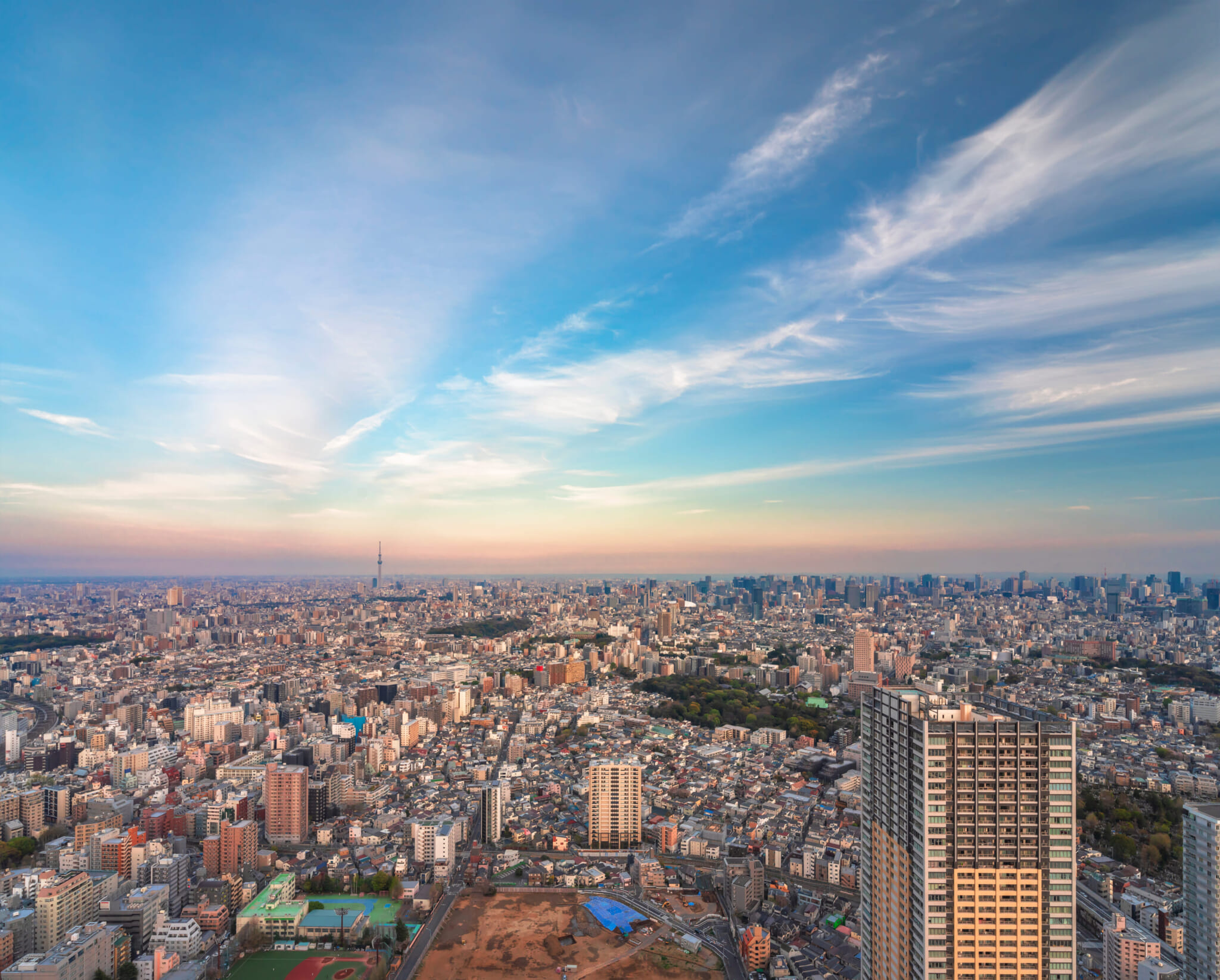 tokyo skyline