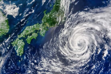 japan typhoon sansan